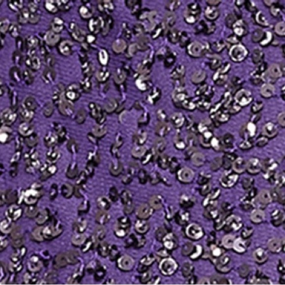 Mac Duggal Sequin Long Sleeve Tulle Gown - Picture 9 of 9